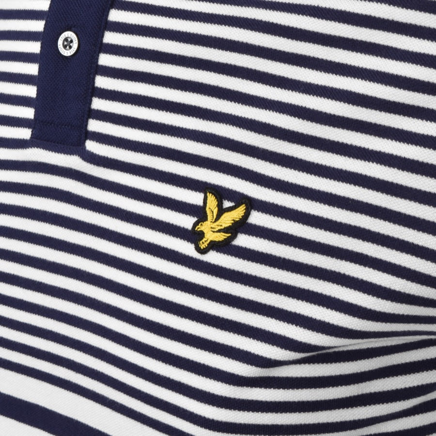 Alternative Image for ProductLyle And Scott Short Sleeved Polo T Shirt Navy3